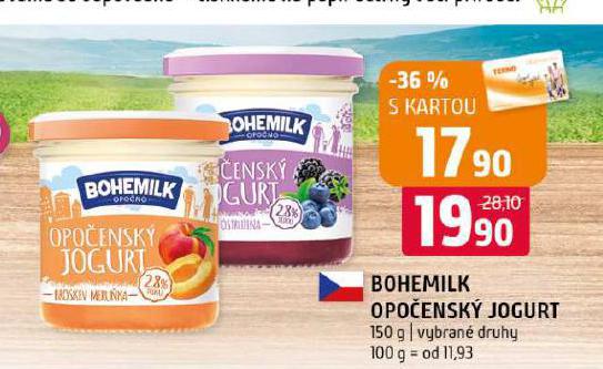 BOHEMILK OPOENSK JOGURT