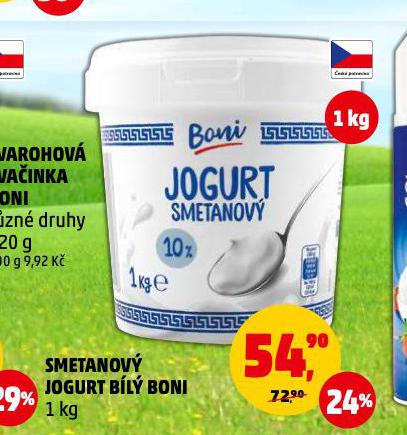 SMETANOV JOGURT