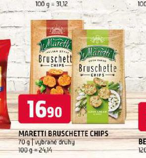 MARETTI BRUSCHETTE CHIPS