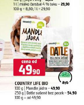 COUNTRY LIFE BIO MANDLE JDRA