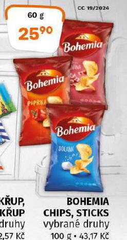 BOHEMIA CHIPS, STICKS