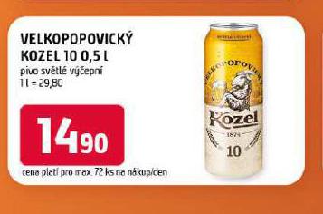 PIVO VELKOPOPOVICK KOZEL 10