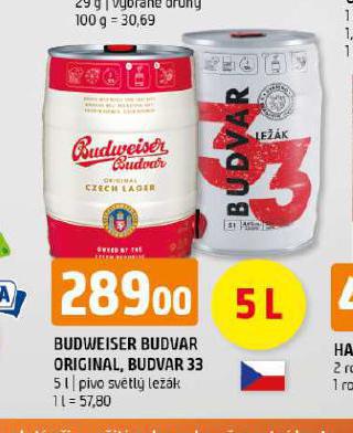 PIVO BUDVAR 33