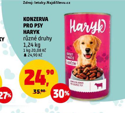 KONZERVA PRO PSY HARYK