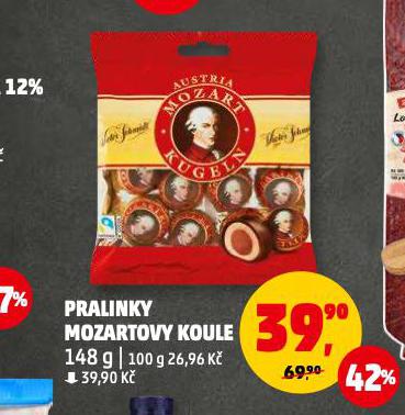 PRALINKY MOZARTOVY KOULE