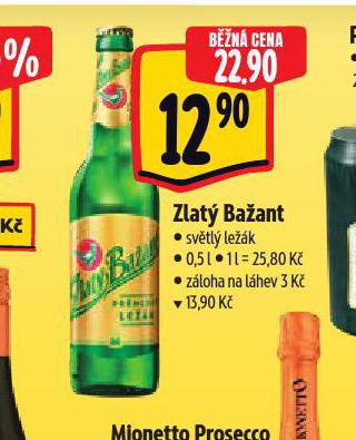 PIVO ZLAT BAANT