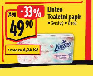 LINTEO TOALETN PAPR