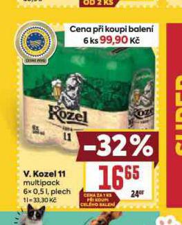 PIVO VELKOPOPOVICK KOZEL 11