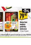 MENU BOX INDICK MRKVOV POLVKA