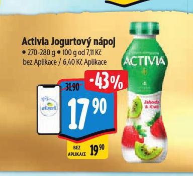 ACTIVIA JOGURTOV NPOJ