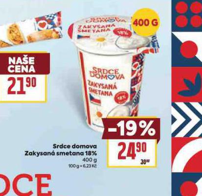 ZAKYSAN SMETANA 18%