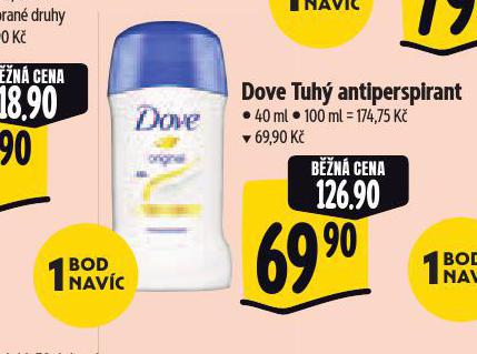 DOVE TUH ANTIPERSPIRANT