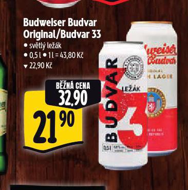 PIVO BUDVAR 33