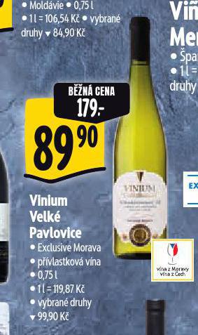 VINIUM VELK PAVLOVICE