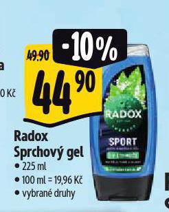 RADOX SPRCHOV GEL