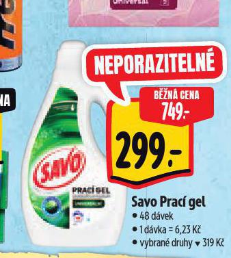 SAVO PRAC GEL