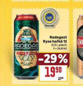 PIVO RADEGAST RYZE HOK 12