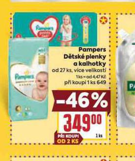 PAMPERS DTSK PLENKY