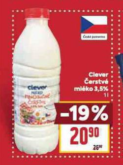 CLEVER ERSTV MLKO 3,6%