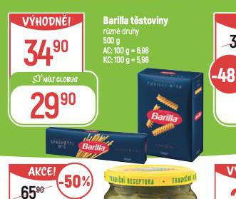 BARILLA TSTOVINY