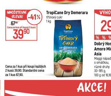 TROPPICANE DRY DEMERARA TTINOV CUKR