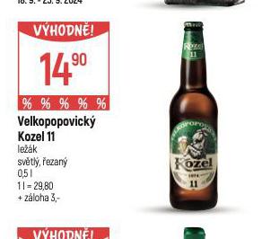 PIVO VELKOPOPOVICK KOZEL 11