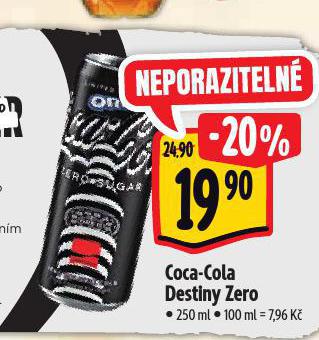 COCA-COLA DESTINY ZERO