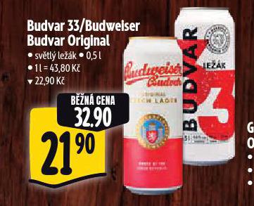 PIVO BUDVAR 33