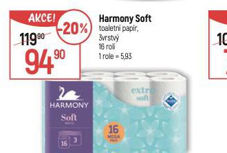 HARMONY SOFT TOALETN PAPR