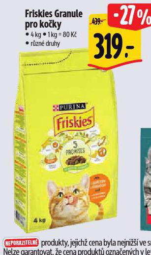 FRISKIES GRANULE PRO KOKY