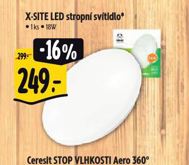 X-SIDE LED STROPN SVTIDLO