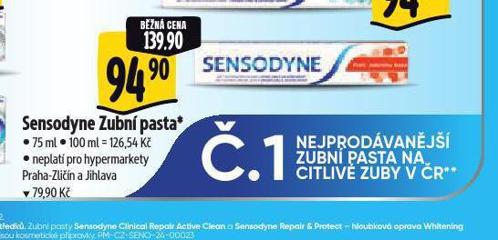 SENSODYNE ZUBN PASTA