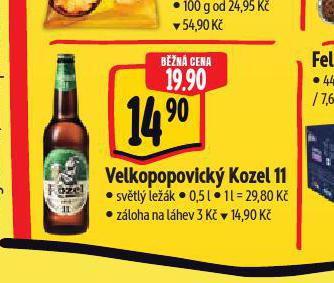 PIVO VELKOPOPOVICK KOZEL 11