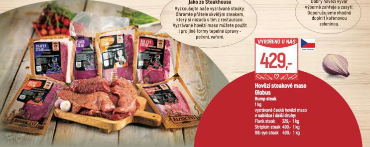 HOVZ STEAKOV MASO RUMP STEAK