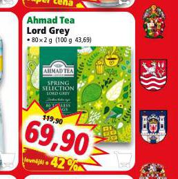 AHMAD TEA LORD GREY