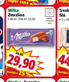 MILKA ZMRZLINA