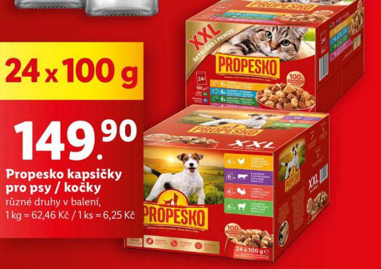 PROPESKO KAPSIKY PRO KOKY