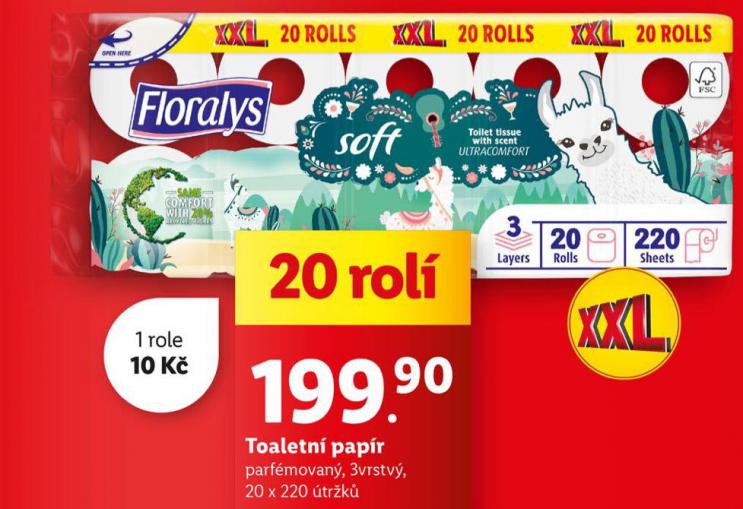 FLORALYS TOALETN PAPR