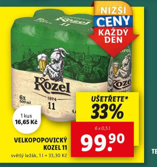 PIVO VELKOPOPOVICK KOZEL