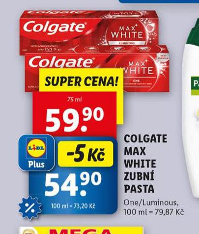 COLGATE ZUBN PASTA