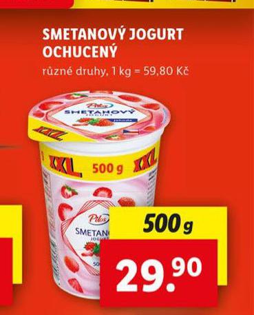 SMETANOV JOGURT OCHUCEN