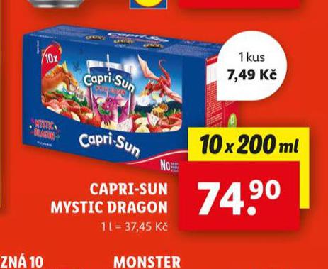 CAPRI SUN MYSTIC DRAGON