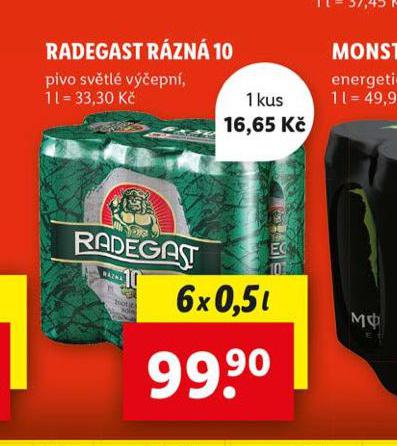 PIVO RADEGAST RZN 10