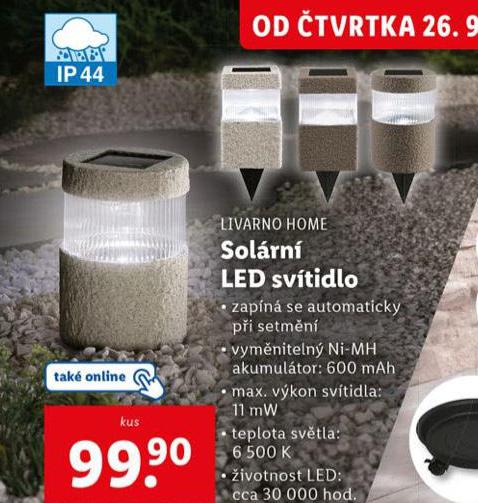 SOLRN LED SVTIDLO