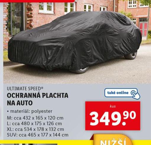 OCHRANN PLACHTA NA AUTO