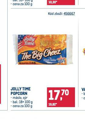 JOLLY TIME POPCORN