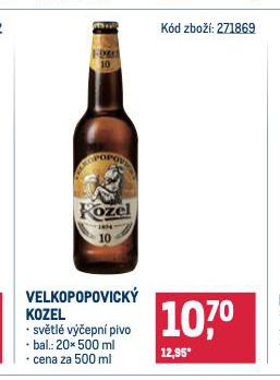 PIVO VELKOPOPOVICK KOZEL