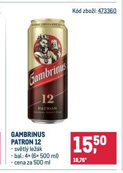 PIVO GAMBRINUS