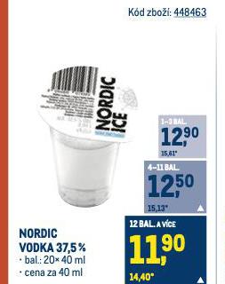 NORDIC ICE VODKA