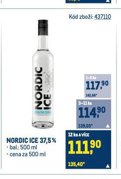 NORDIC ICE VODKA